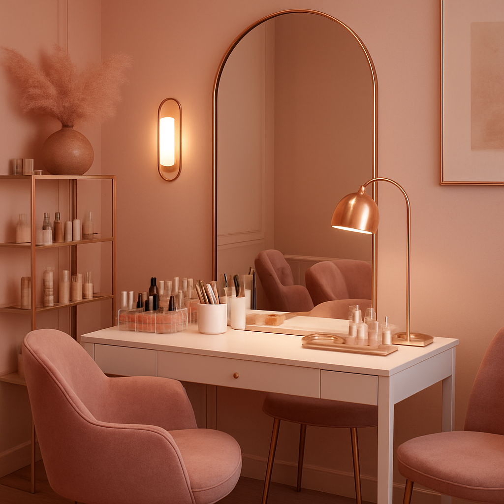 Interior del salón Siempre Bella Esthetic