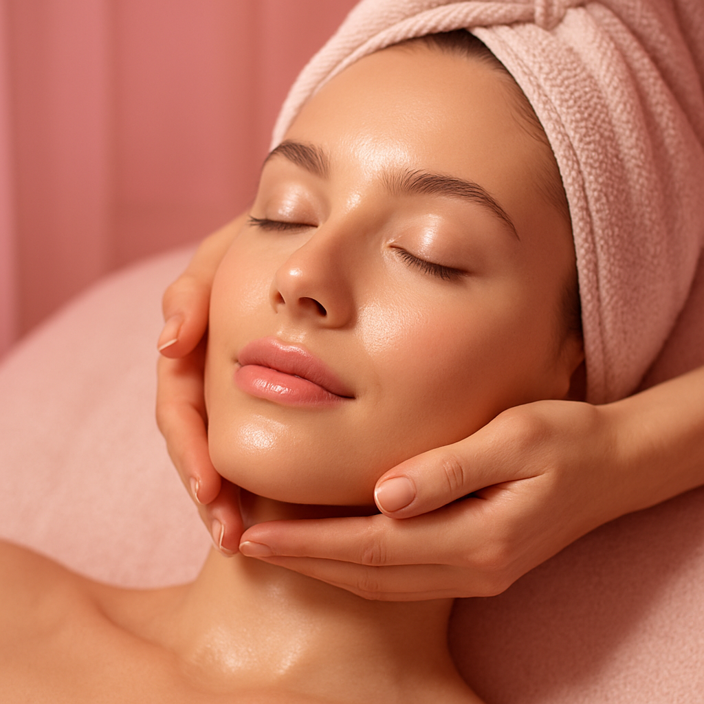 Tratamiento facial luminoso